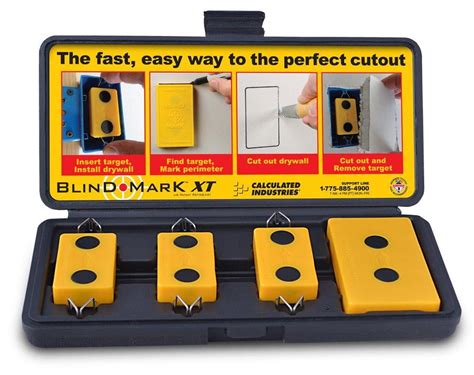 blind mark drywall electrical box cutout tool|calculated industries blind mark drywall.